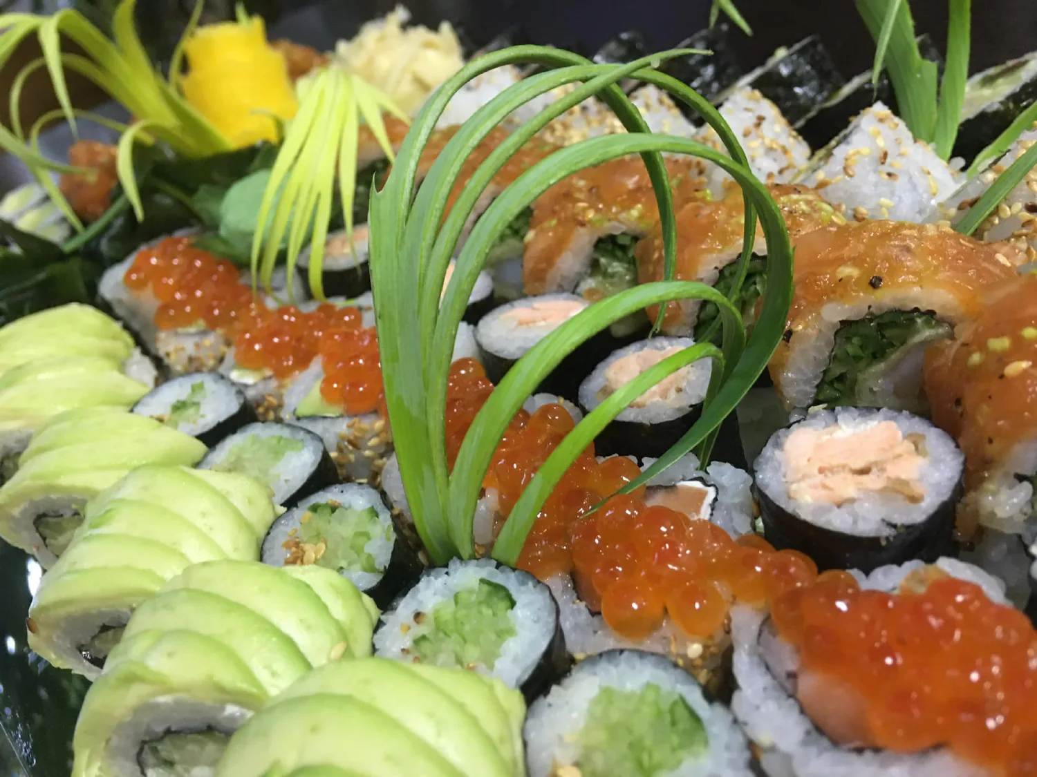 Sushi z zestawu sierpniowego